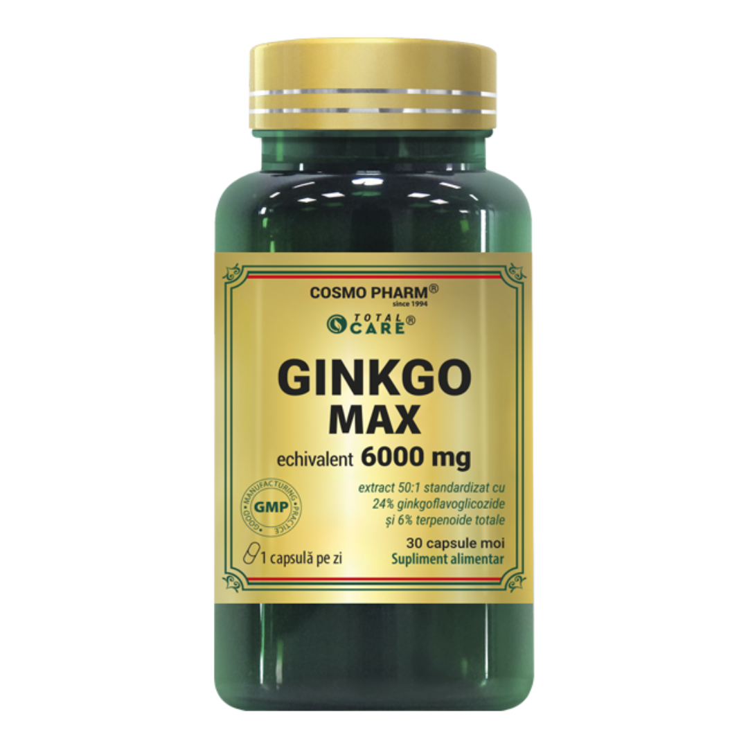 Ginkgo Max Premium, 6000 mg, 30 capsule, Cosmo Pharm