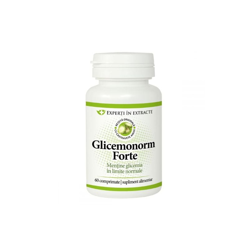 Glicemonorm Forte, 60 comprimate, Dacia Plant Gastro 2023-09-22