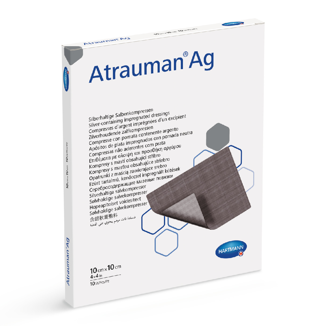HartMann Atrauman pansament cu ioni de argint 10x10cmx10buc