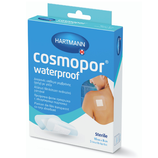 HartMann Cosmopor Waterproof plasturi 10x8cm x 5 buc