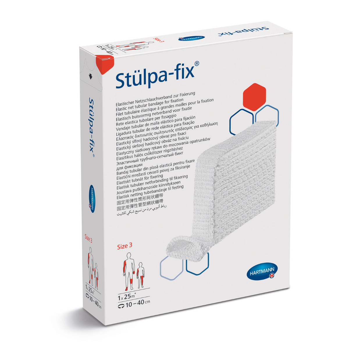 Hartmann Stulpa Fix bandaj tubular 25m - marimea 3