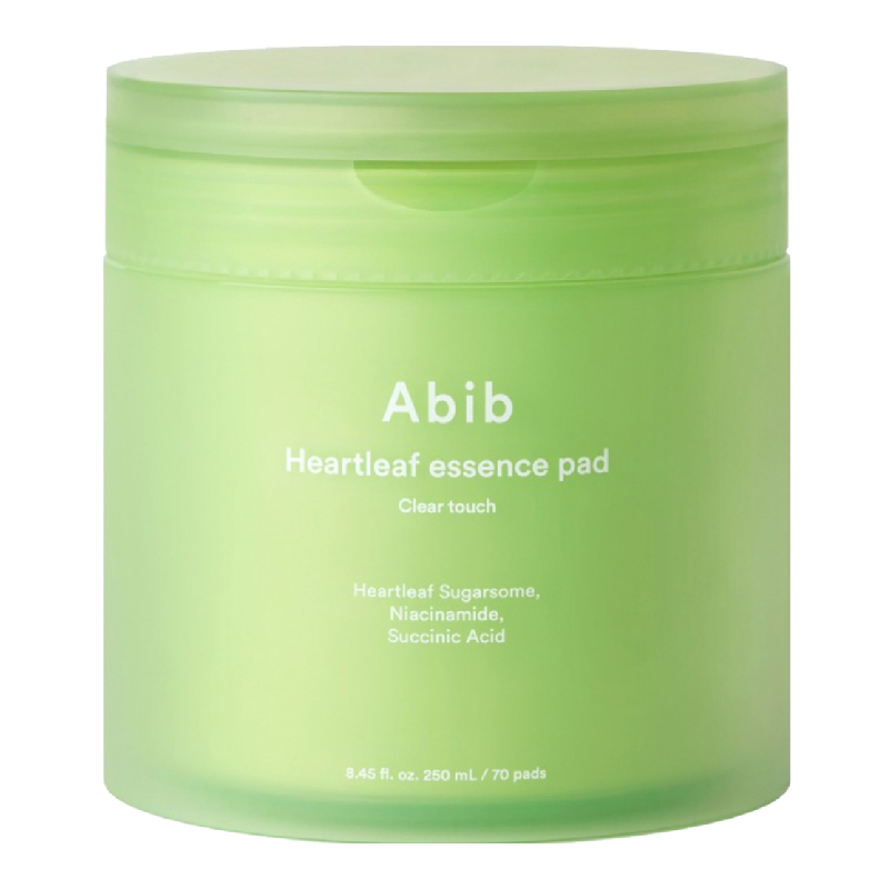 Dischete Heartleaf Essence Pad Clear Touch, 70 bucati, Abib - Imagine 1