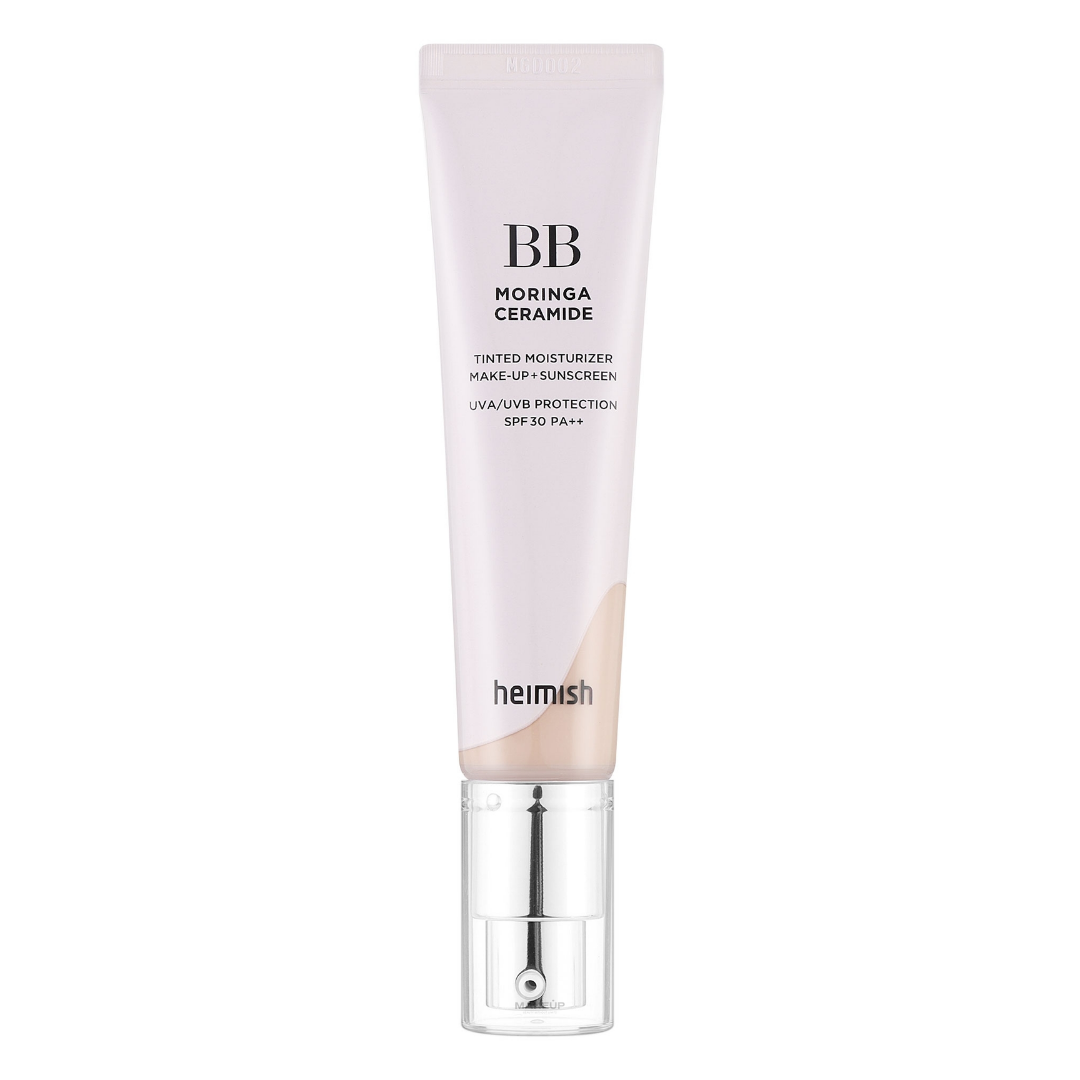 BB Cream Moringa Ceramide, SPF30 PA++, nr. 21 Light Beige, 30ml, Heimish