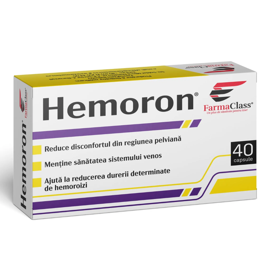 Hemoron,  40 capsule, FarmaClass