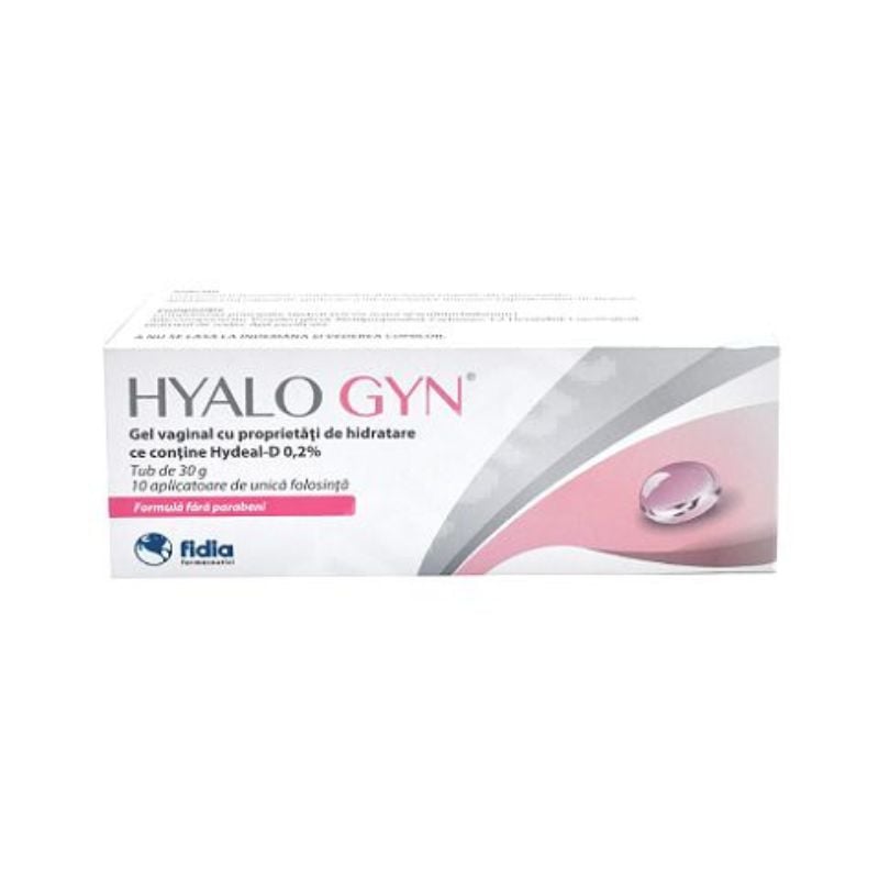 Hyalo Gyn Gel 30 g, 10 aplicatoare, Fidia Farmaceutici