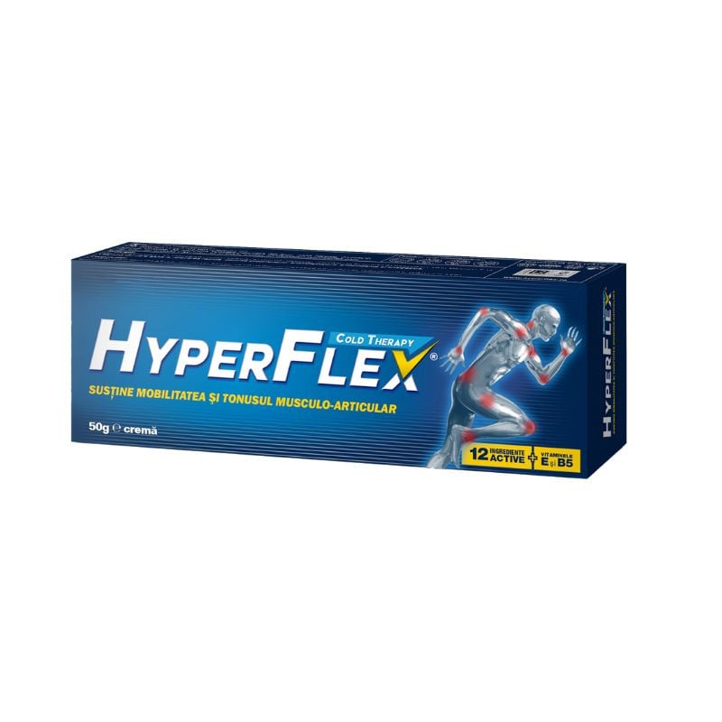 Crema HyperFlex® Cold therapy, 50g, PharmaGenix® 50g imagine noua