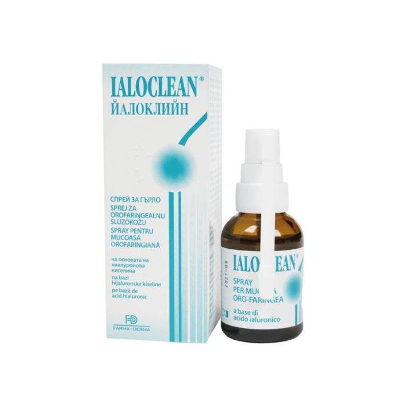 Ialoclean spray oral, 30 ml Durere in gat 2023-09-25