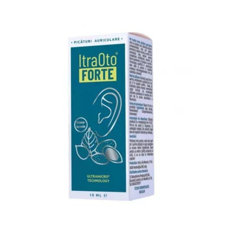 Picaturi Auriculare Itraoto Forte, 10 Ml, Naturpharma