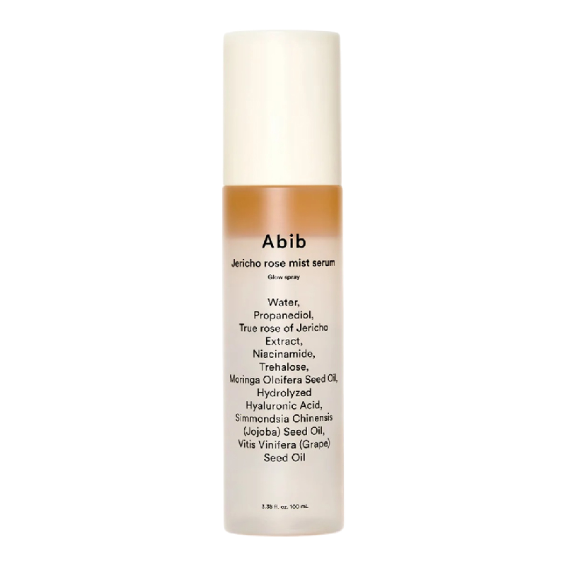 Spray bifazic iluminnator si hidratant Jericho Rose Mist Serum Glow, 100 ml, Abib