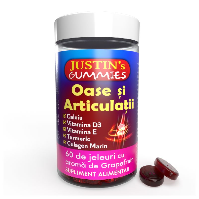 Oase si articulatii 60 jeleuri Justin Pharma