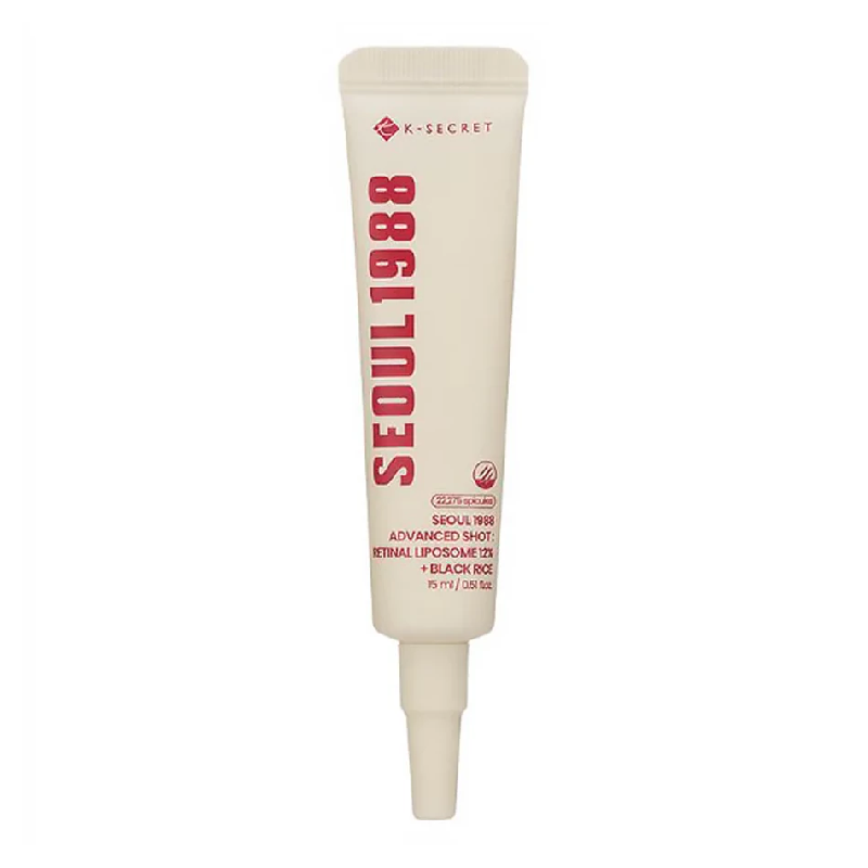 Ser anti-imbatranire Retinal Liposome 12% + Black Rice, 15 ml, K-SECRET SEOUL 1988