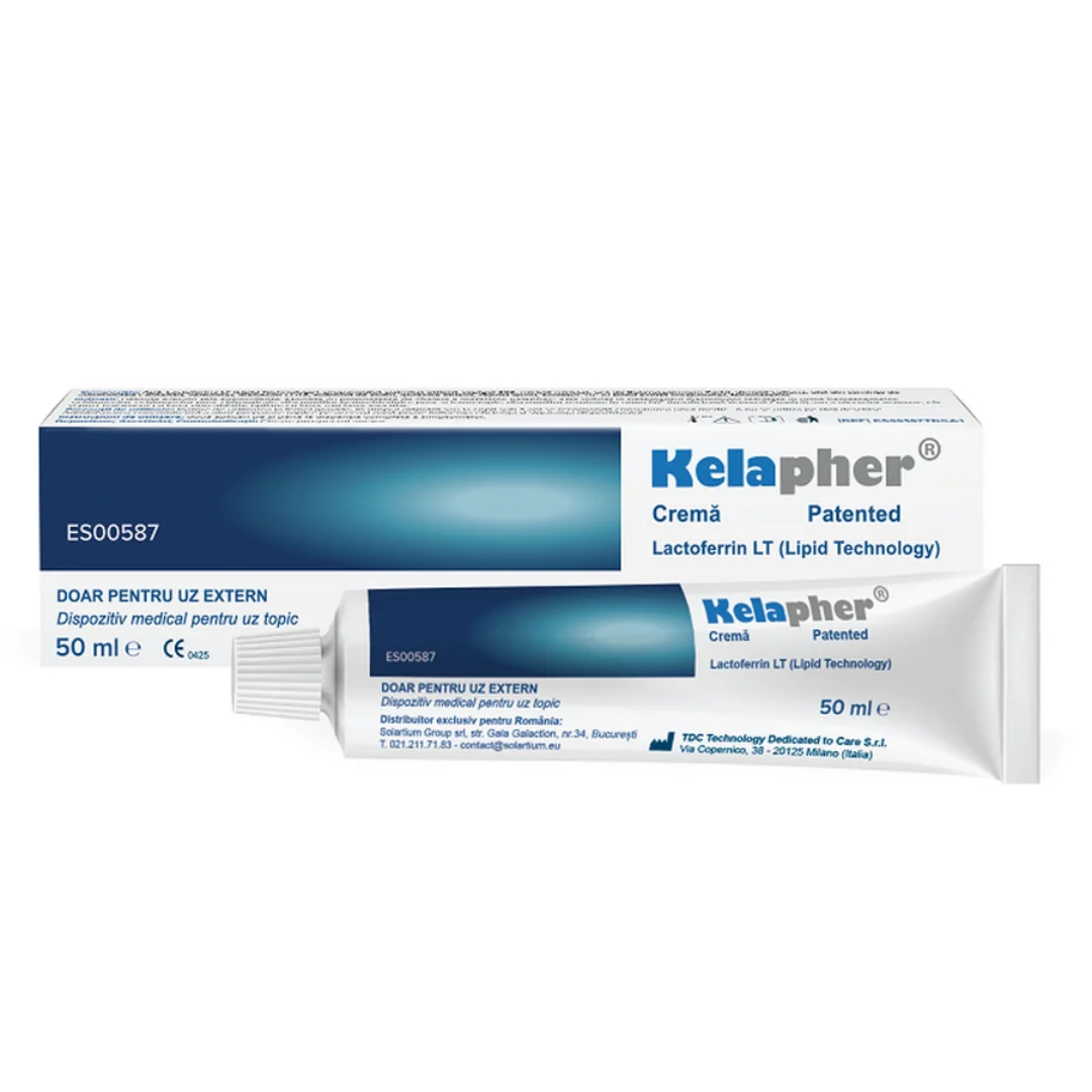Crema cu nano-lactoferina Kelapher, 50 ml, TDC