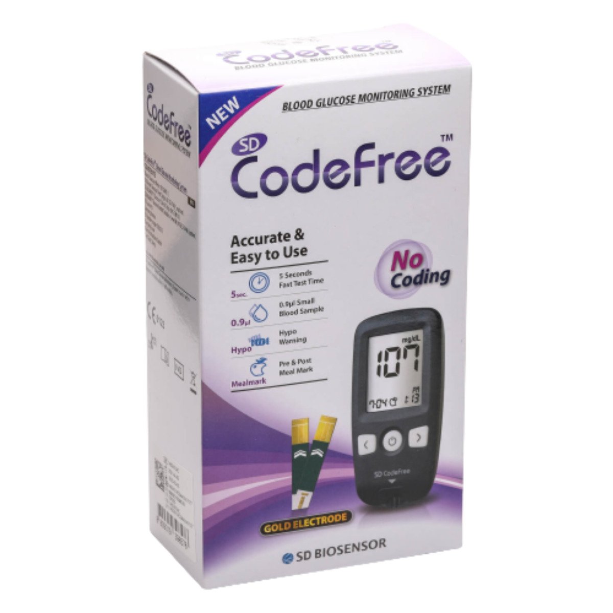 Kit Glucometru SD Code Free