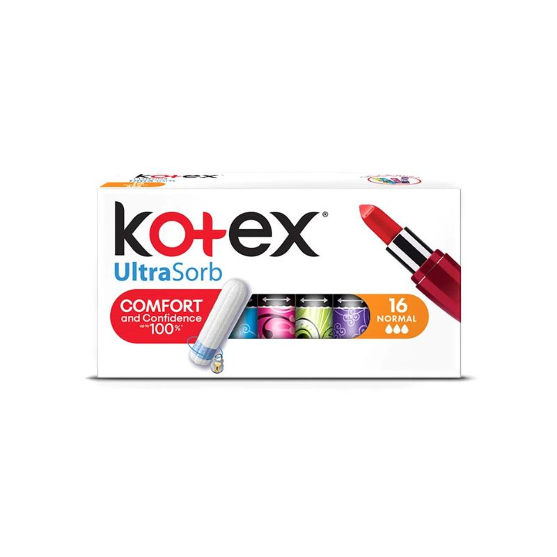 Tampoane interne normal ultrasorb, 16 bucati, Kotex Absorbante imagine 2022