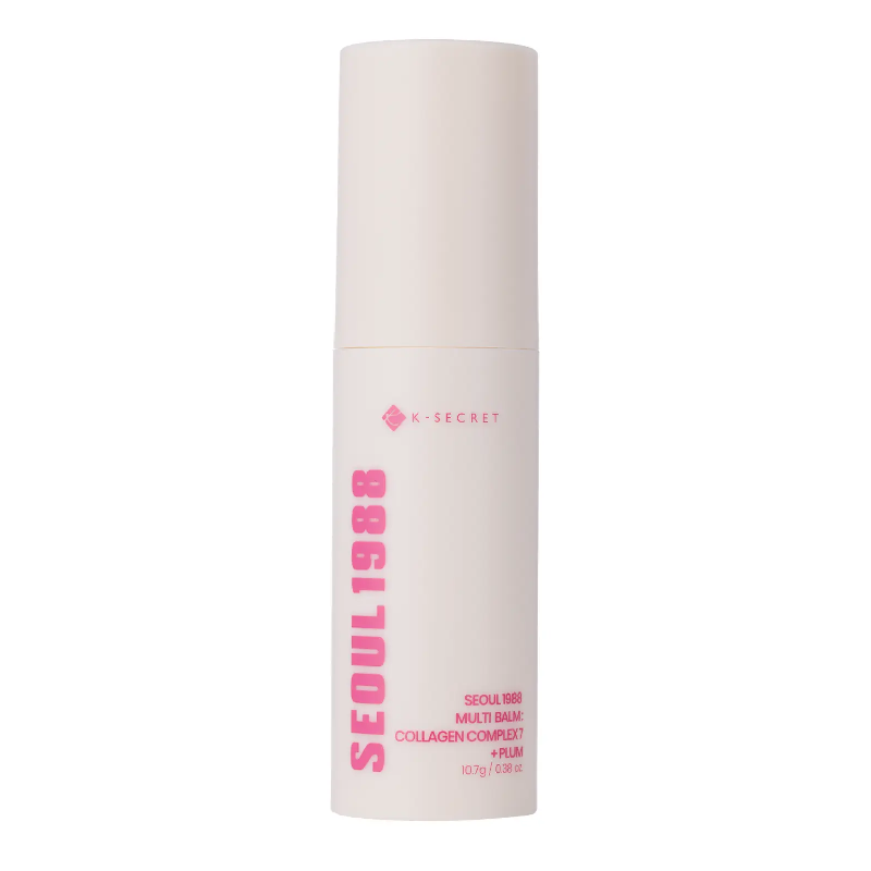 Balsam stick hidratant Multi Balm: Collagen Complex 7+Plum, 10,7 g  K-SECRET SEOUL 1988