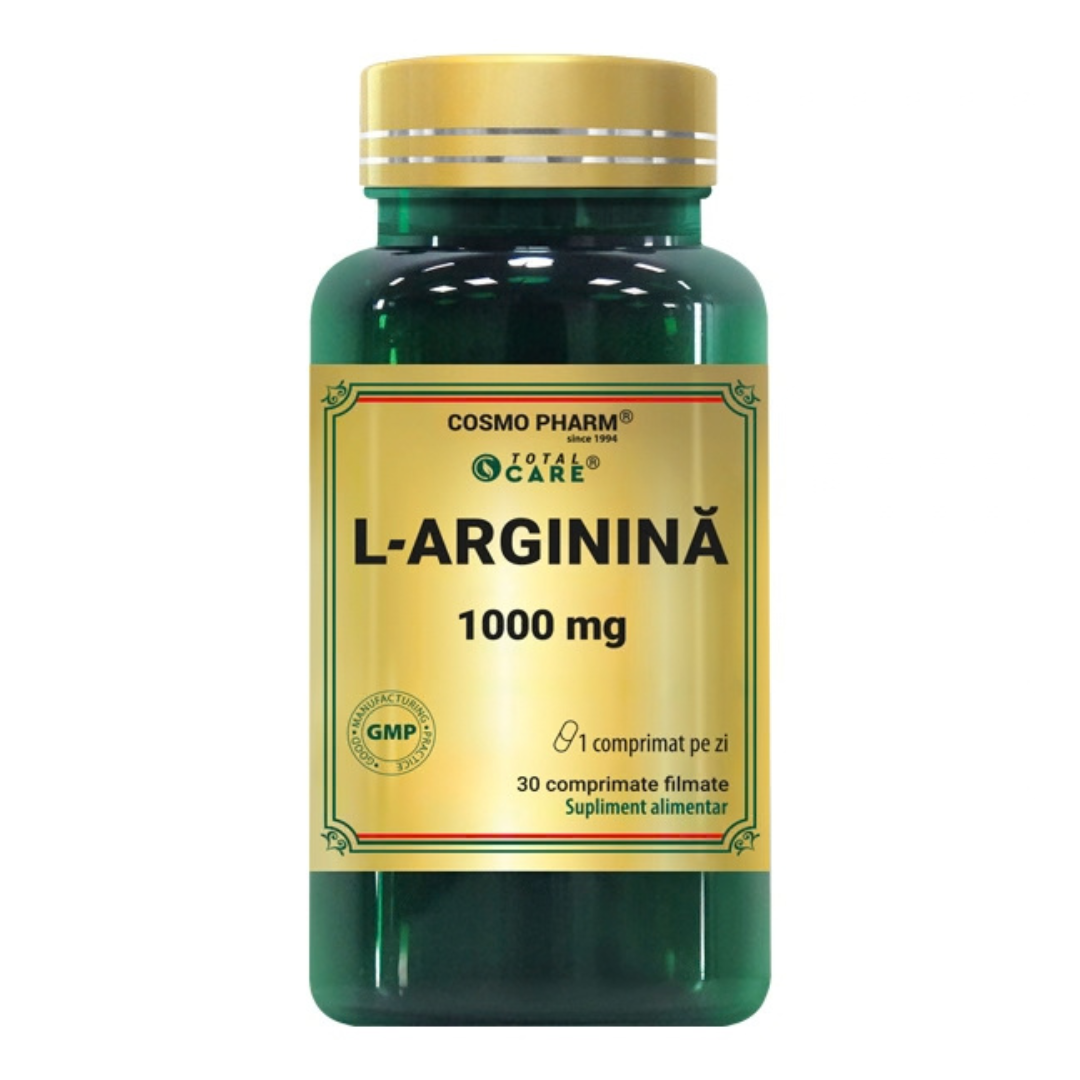 L-arginina 1000 mg, 30 tablete, Cosmo Pharm