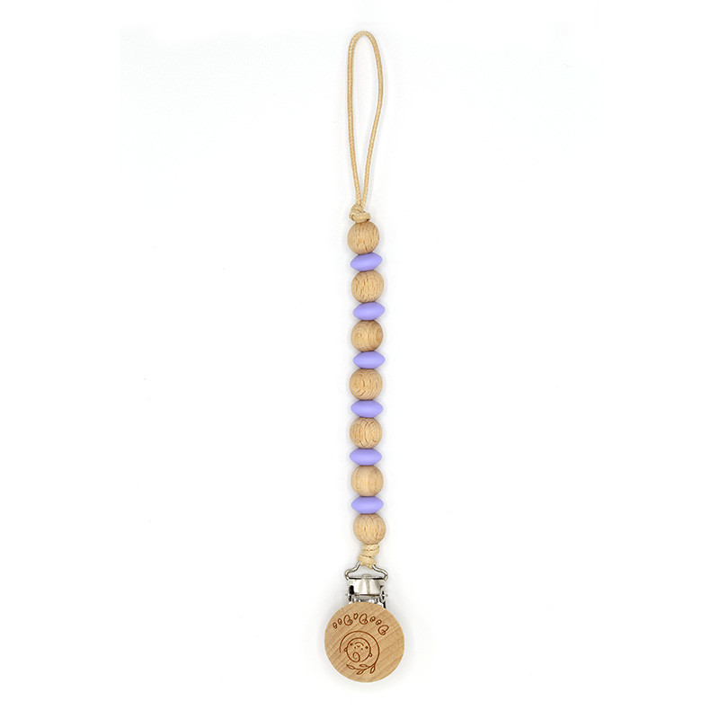 Lantisor suzeta Luna Macaroon Purple, 1 bucata La Reducere bucata