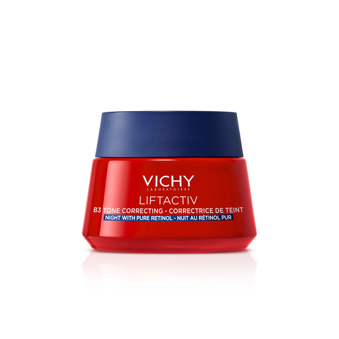 Crema De Noapte Antirid, Cu Retinol Pur Si Niacinamida Liftactiv B3, 50 Ml, Vichy