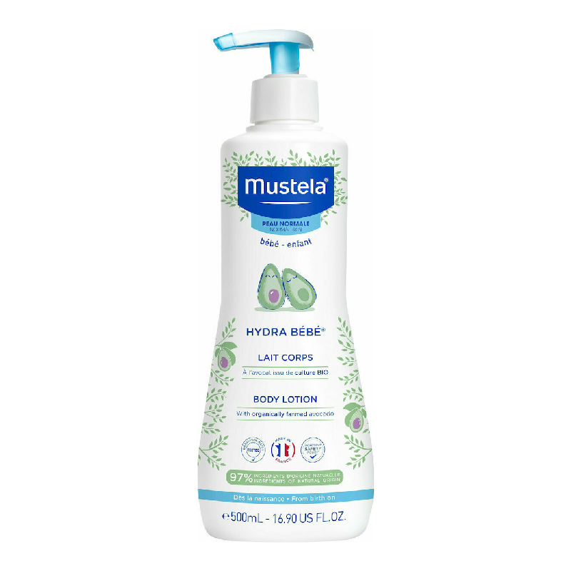 Mustela Hydra Bebe lotiune de corp, 500 ml
