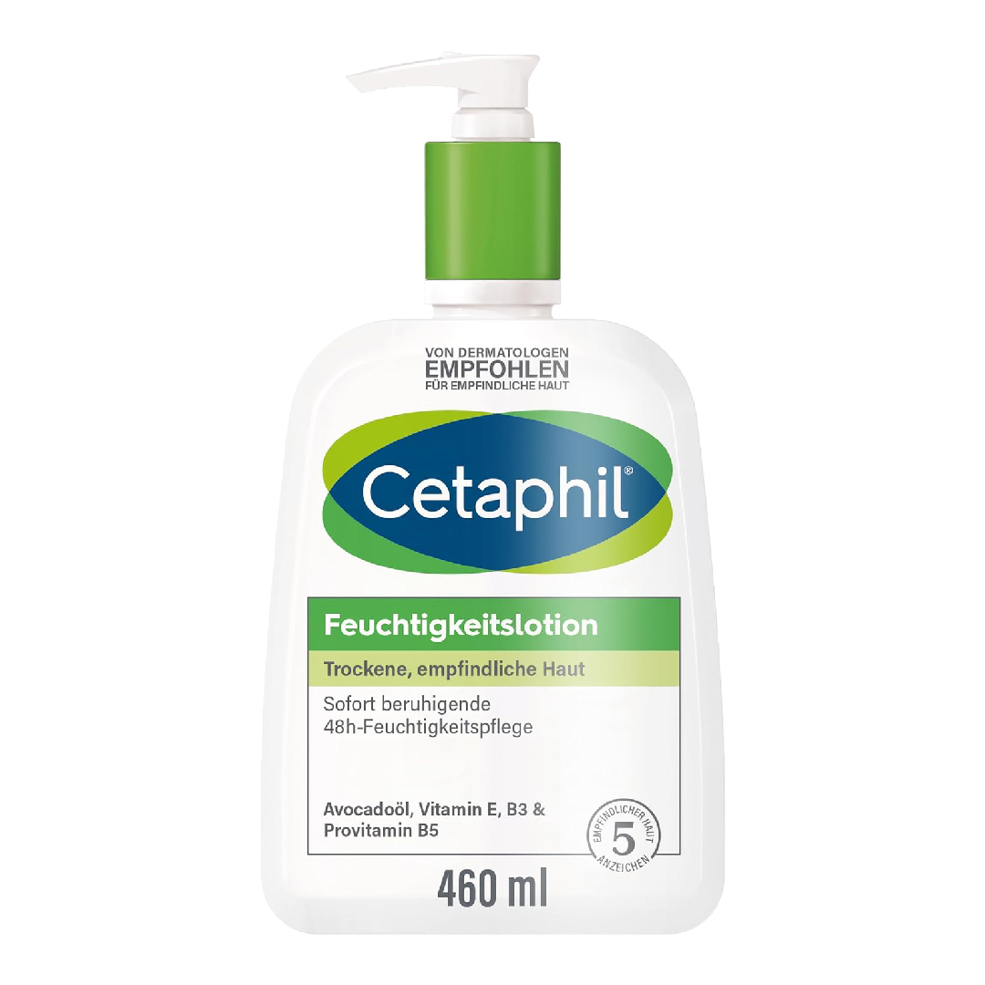 Lotiune hidratanta pentru piele uscata si sensibila, 460 g, Cetaphil 