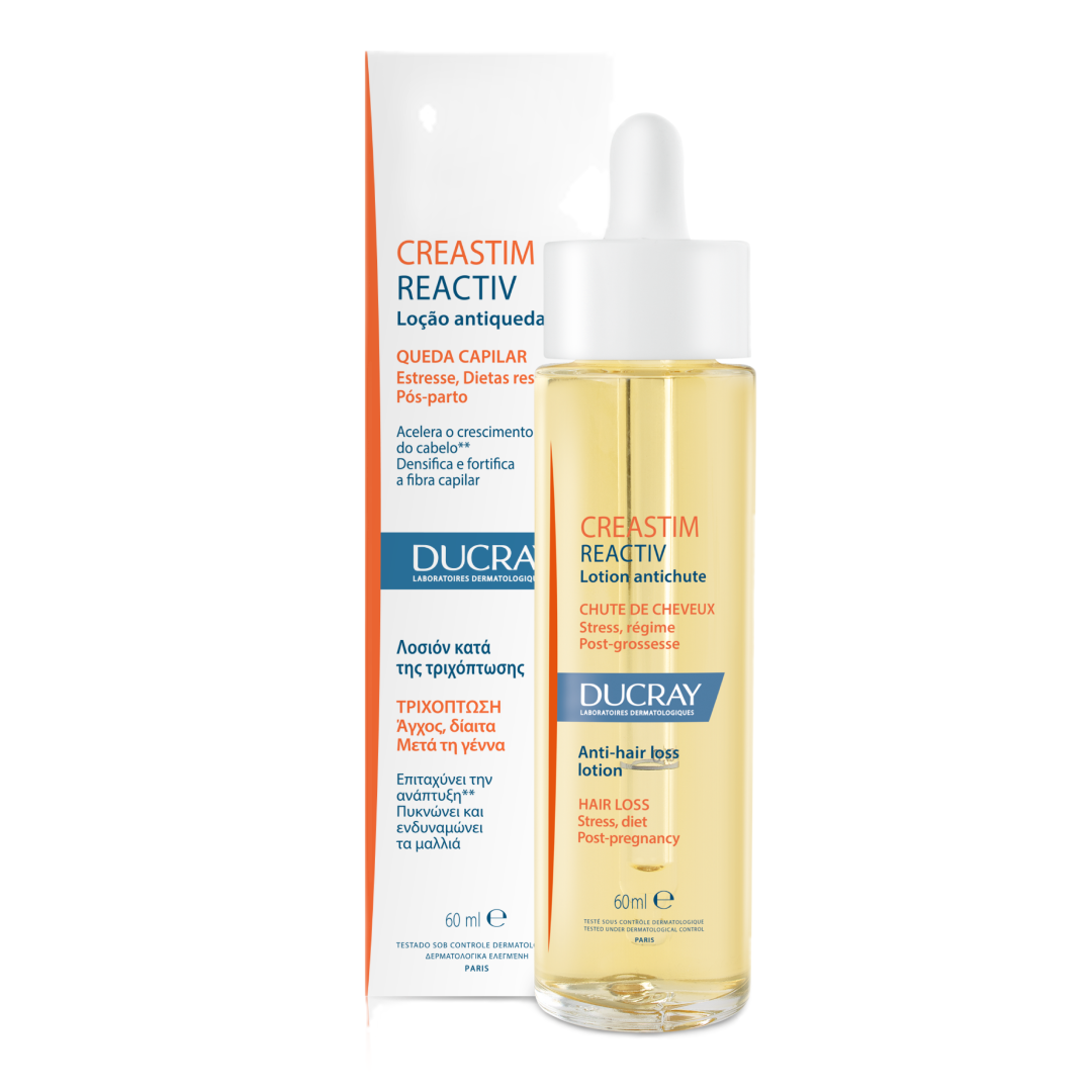 Lotiune impotriva caderii parului Creastim Reactiv, 60 ml, Ducray