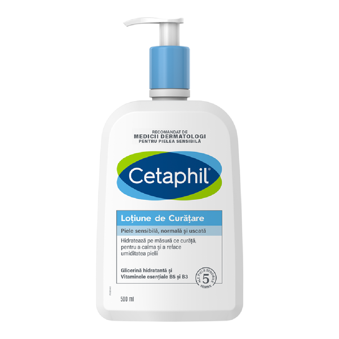 Lotiune de curatare, 500 ml, Cetaphil