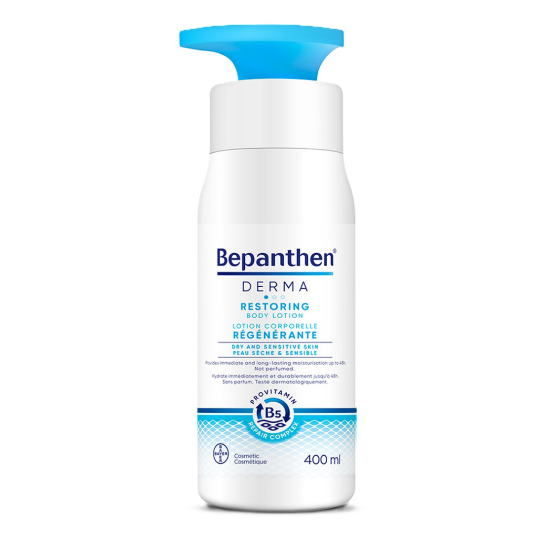 Lotiune reparatoare pentru corp Bepanthen Derma, 400 ml, Bayer