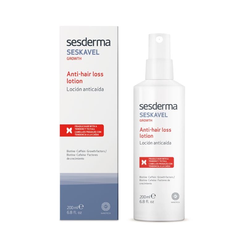 Lotiune impotriva caderii parului Seskavel, 200ml, Sesderma