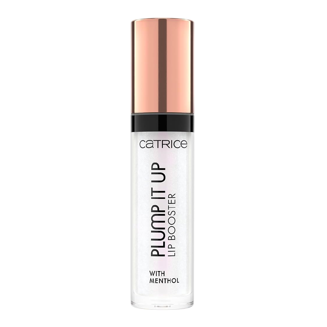 Luciu de buze Plump It Up Lip Booster, 010 Poppin\' Champagne, 3.5 ml, Catrice