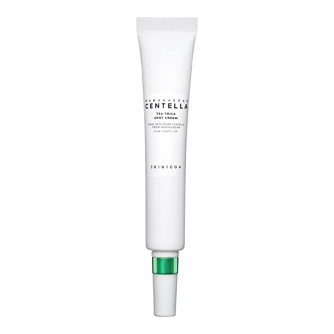 Crema de fata calmanta anti-imperfectiuni Madagascar Centella Tea-Trica Spot, 20 ml, Skin1004