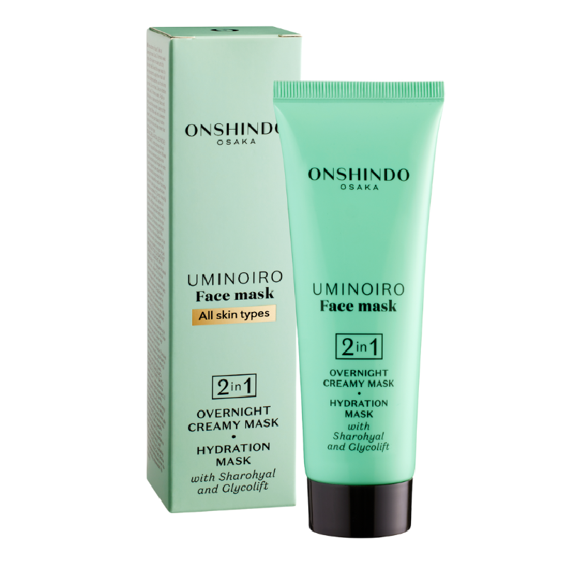 Masca faciala de noapte, cu Sharohyal și Glycolift, 75 ml, Onshindo Osaka