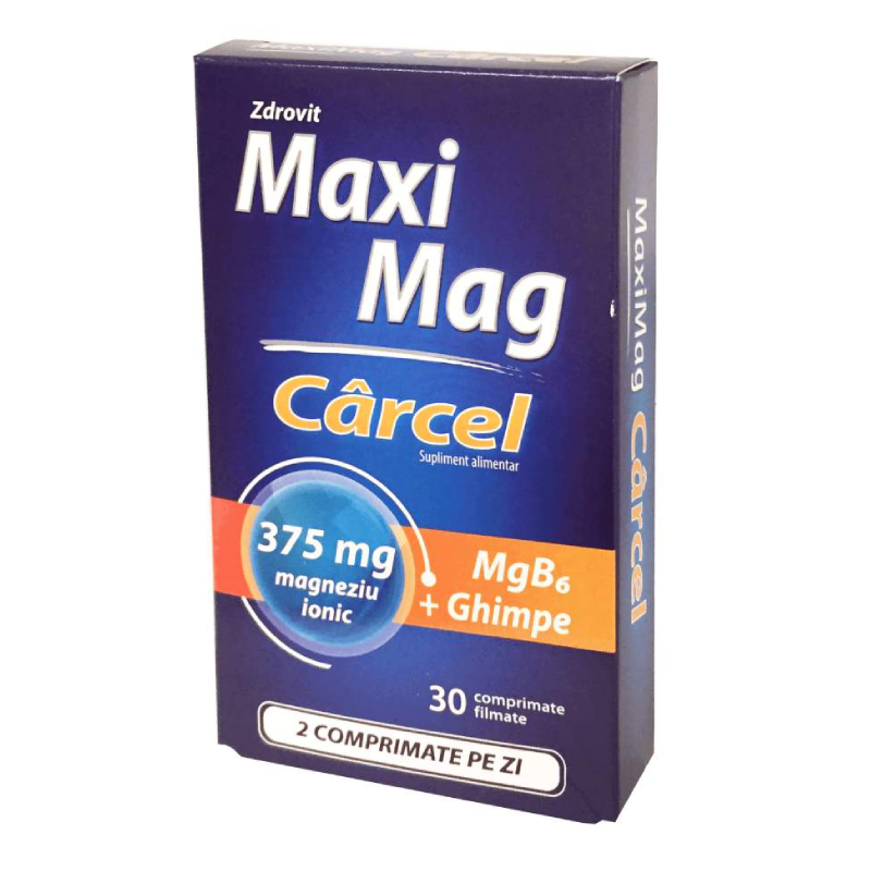 Maximag Carcel, 30 comprimate, Zdrovit