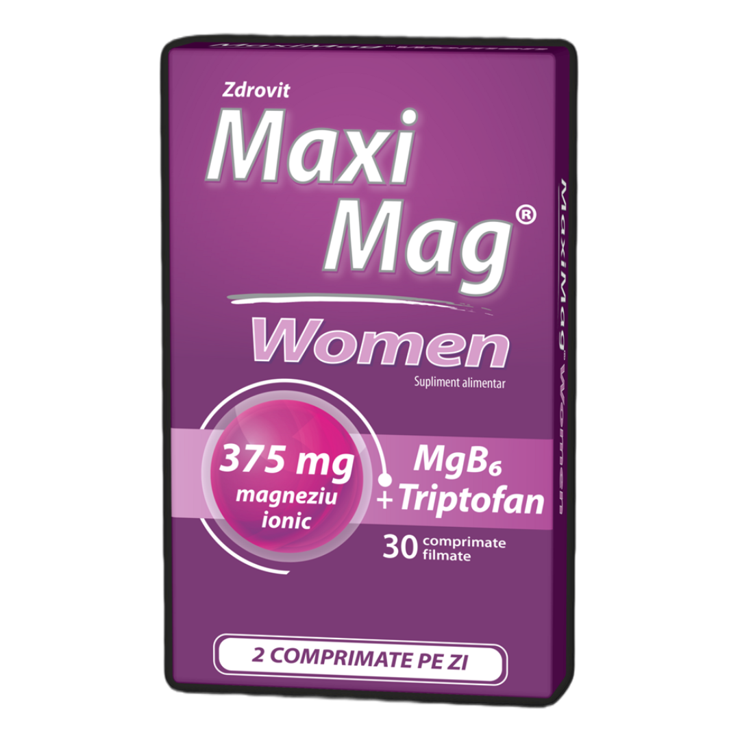 MaxiMag Women, 30 comprimate, Zdrovit