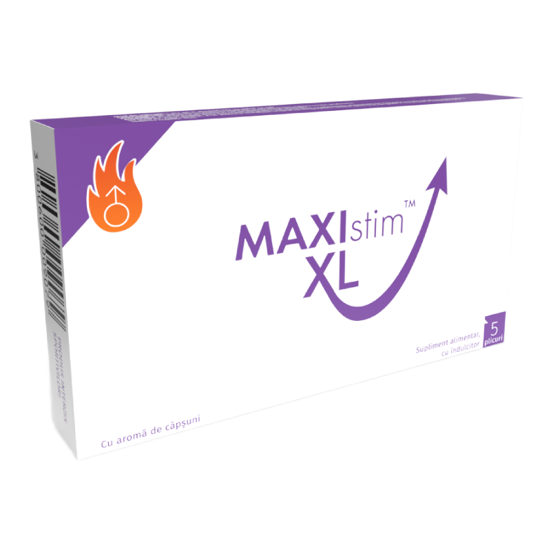 Maxistim XL, 5 plicuri, NaturPharma