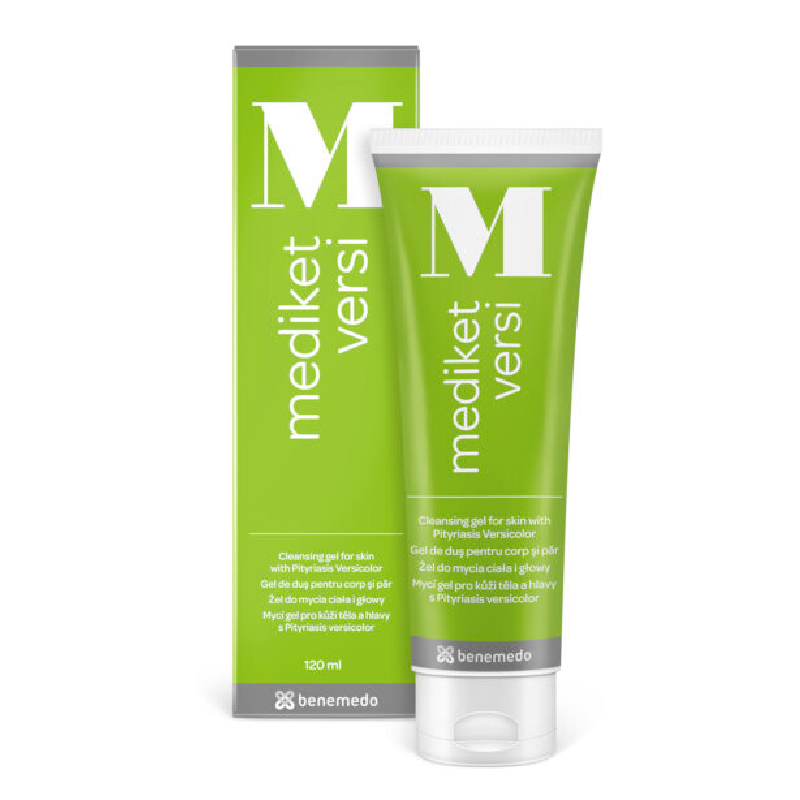Gel de dus pentru corp si par, 200 ml, Mediket Versi