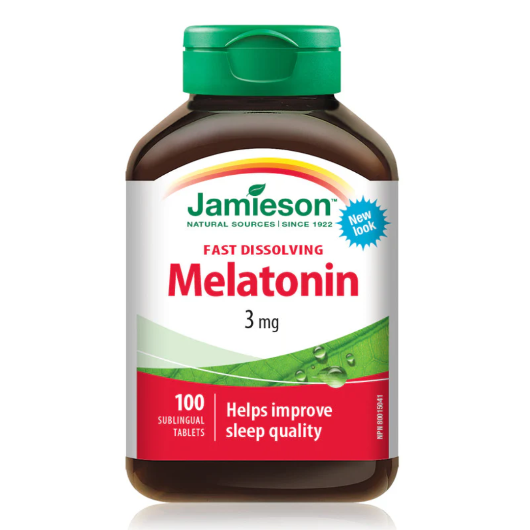 Melatonina 3mg, 100 tablete sublinguale, Jamieson