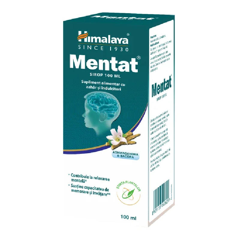 Mentat sirop, 100 ml, Himalaya