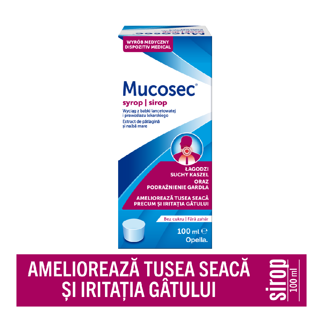 Mucosec sirop, 100 ml, Opella Healthcare