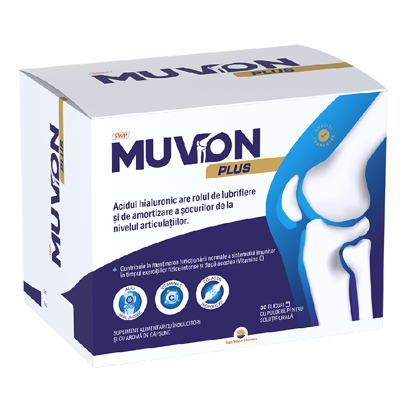 Muvon Plus, 30 plicuri, Sun Wave Pharma