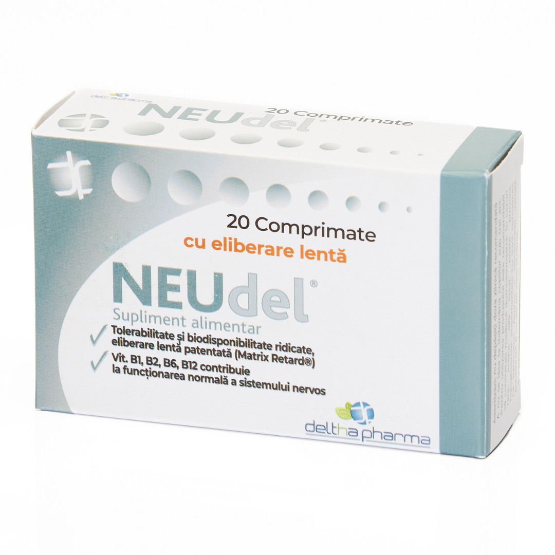 Neudel, 20 comprimate, Deltha Pharma