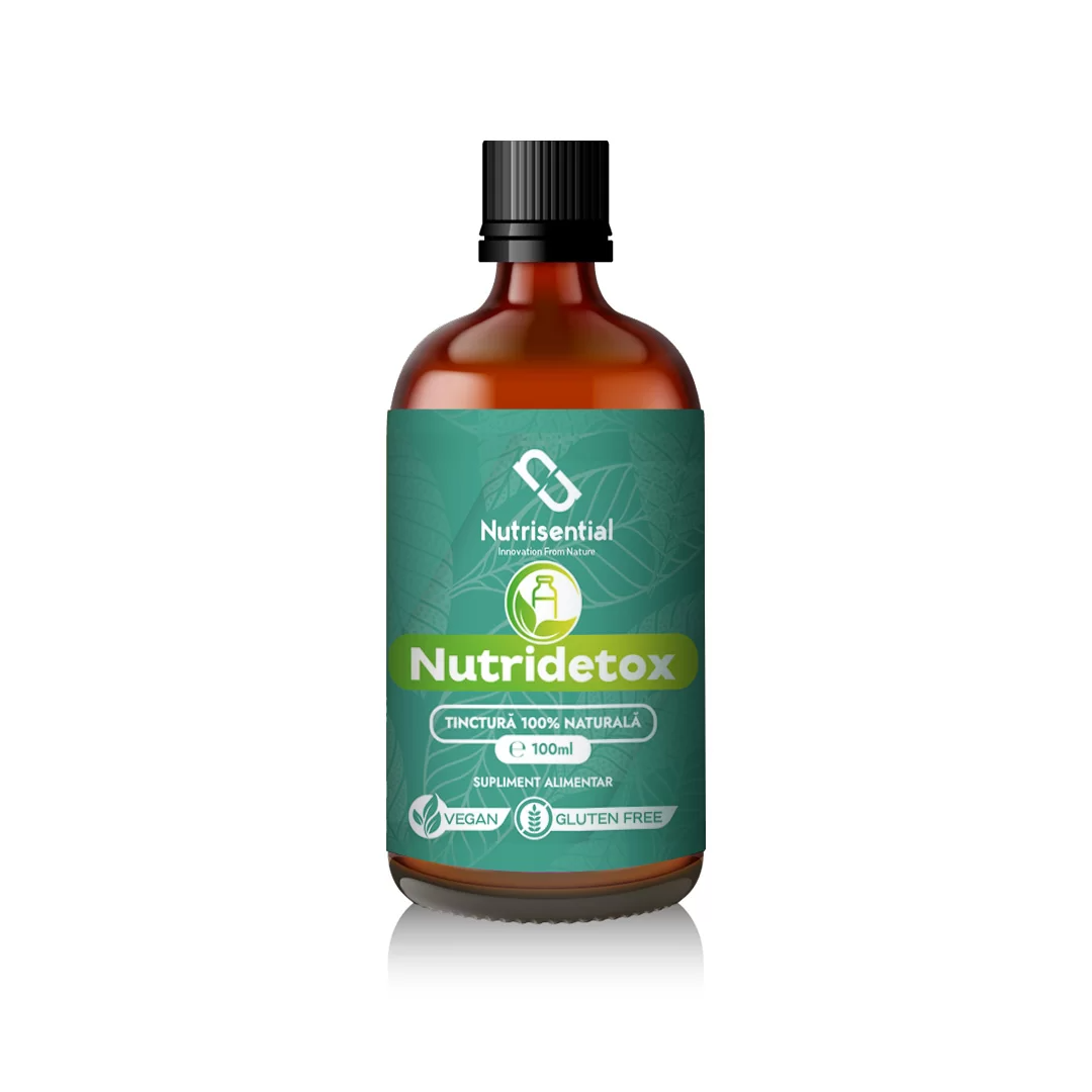 Tinctura Pentru Detoxifiere, Nutridetox, 100ml, Nutrisential