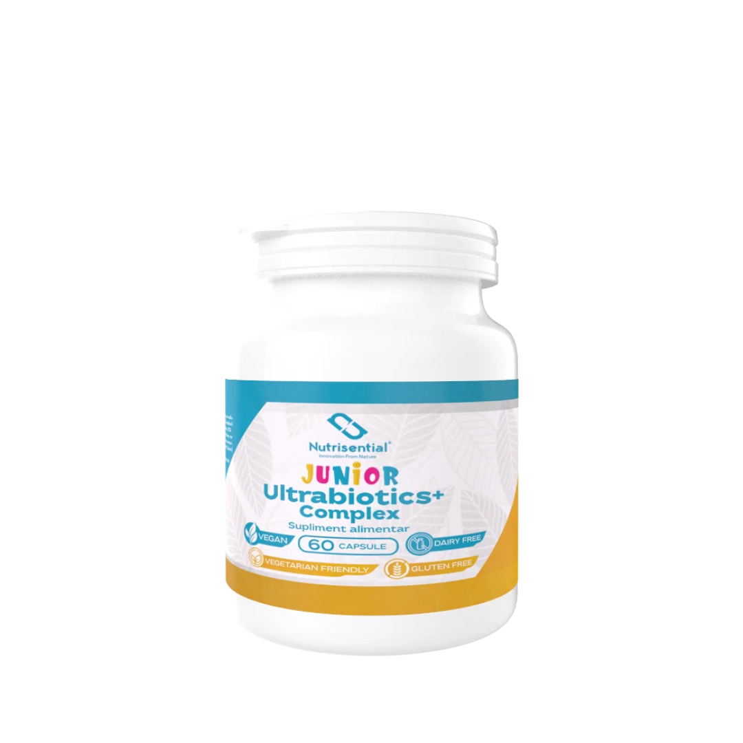 Prebiotice si probiotice Junior Complex x 60cps, Nutrisential 60cps imagine noua