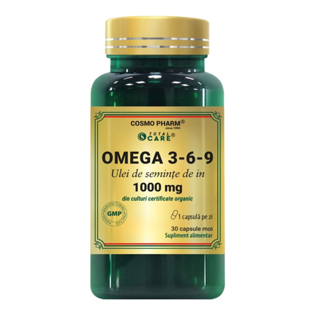 Omega 3-6-9 1000mg, 60 capsule, Cosmo Pharm