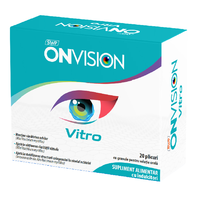 Onvision Vitro, 20 plicuri, Sun Wave Pharma