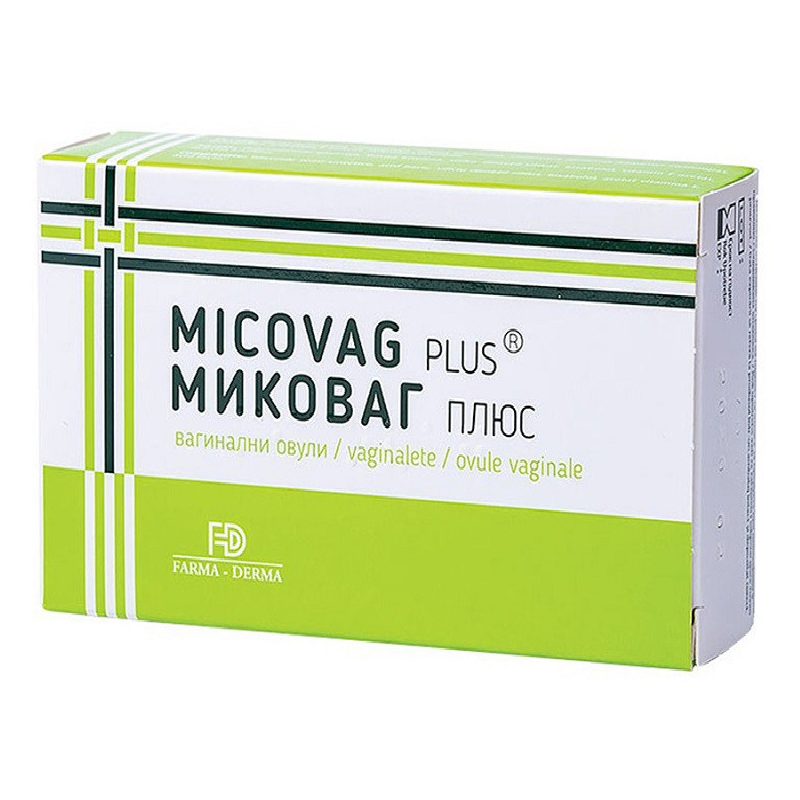 Micovag Plus, 10 ovule, Farma Derma