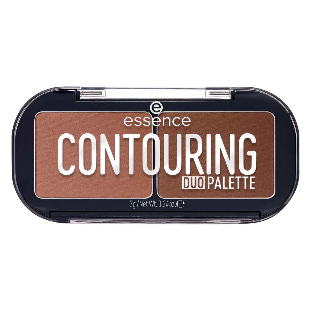 Paleta pentru conturarea fetei Darker Skin 10 Contouring Duo Pallette, 7g, Essence