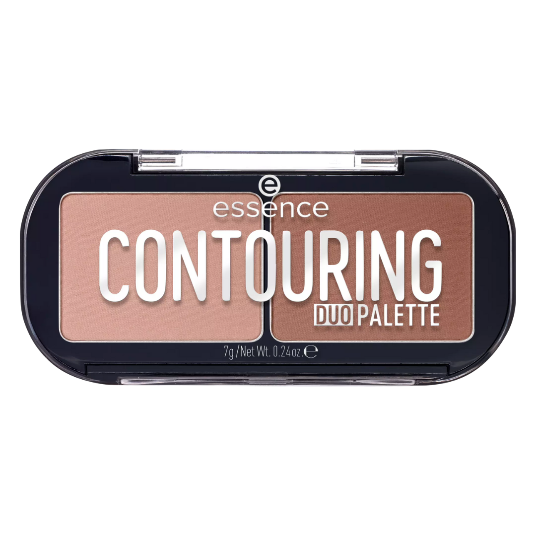 Paleta pentru conturarea fetei Lighter Skin 10 Contouring Duo Pallette, 7g, Essence