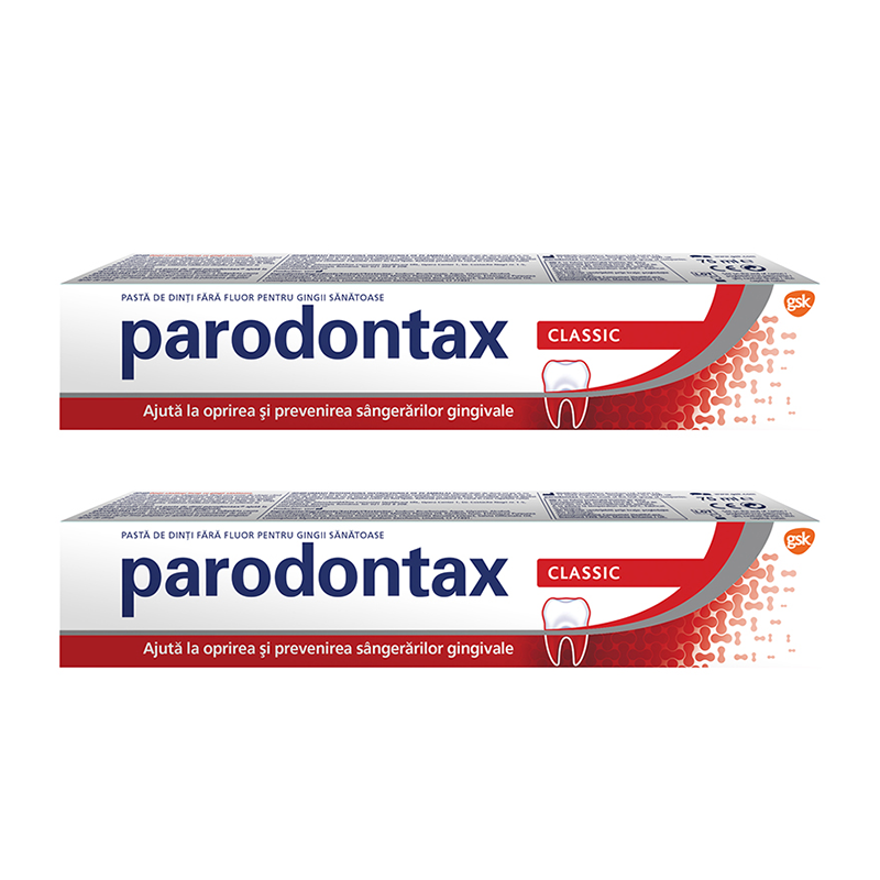 Pasta de dinti Classic, 2*75 ml, Parodontax
