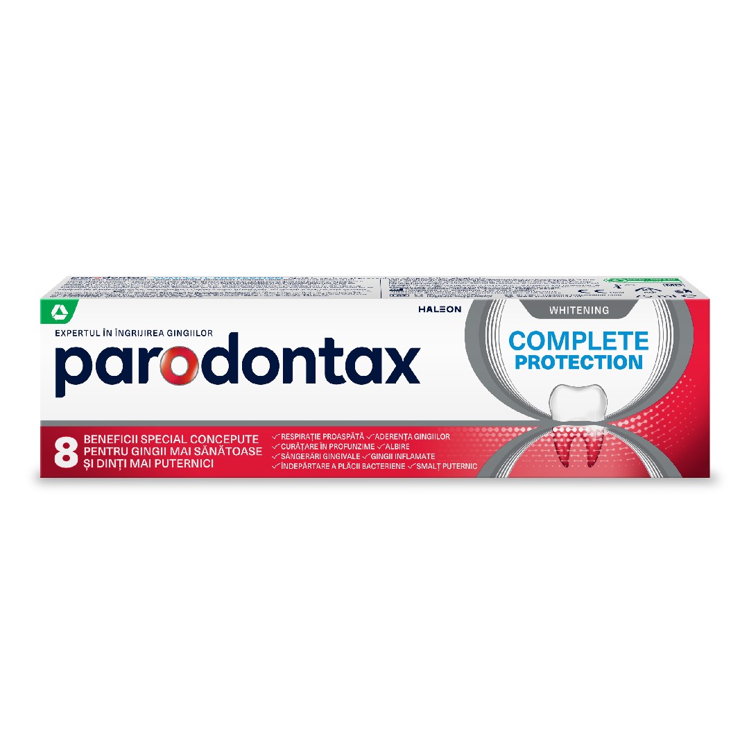 Pasta de dinti Complete Protection Whitening, 75 ml, Parodontax