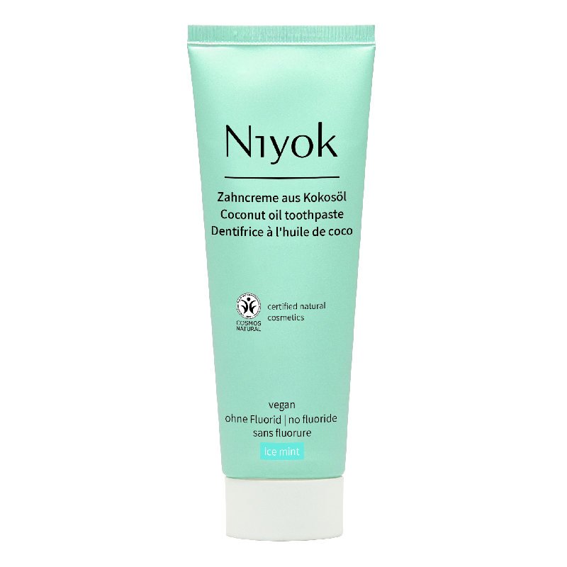 Pasta de dinti cu ulei de cocos, Ice mint, 75 ml, Niyok